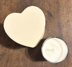 Sójová svíčka přírodní v dárkové krabičce Uklidním se - na světě je přece krásně