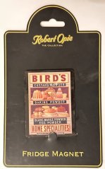 Plechový magnet na lednici Bird's - cukrárna