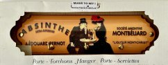 Kovový věšák Absinthe