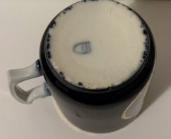 Starožitný porcelánový hrnek Romance - Vídeň