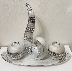 Porcelánový svícen na čajové svíčky