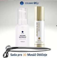 Sada pro 3D Masáž Obličeje  - Kolagen Platinum 100m + Noční Atelomaska