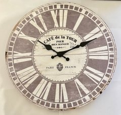 Nástěnné hodiny Café de la Tour Paris