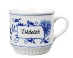 Porcelánový hrnek Cibulák Dědeček