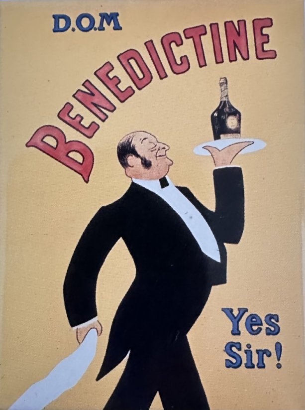 Magnet na ledničku D.O.M. Benedictine Yes Sir!