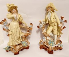 Porcelánové luxusní sošky Dvořané