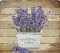 Plechová retro cedule Levandule Flowers garden AKCE!