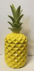 Porcelánová dóza Ananas Yellow