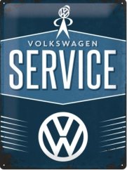 Plechová cedule Volkswagen Service