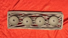 Přírodní Adventní svícen Natural