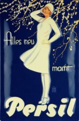 Plechová cedule Persil Allesneu macht