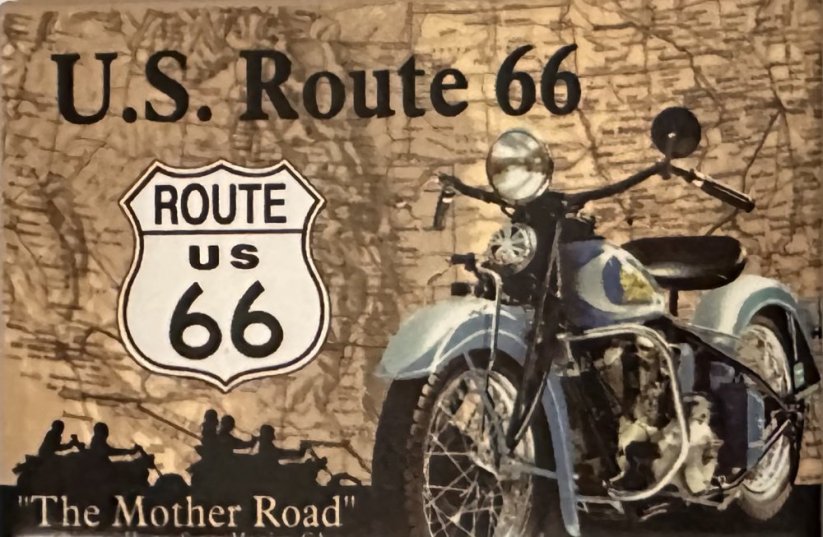 Magnet na ledničku U.S Route 66