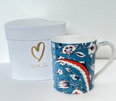 Porcelánový hrnek Tirkis s dárkovou krabičkou
