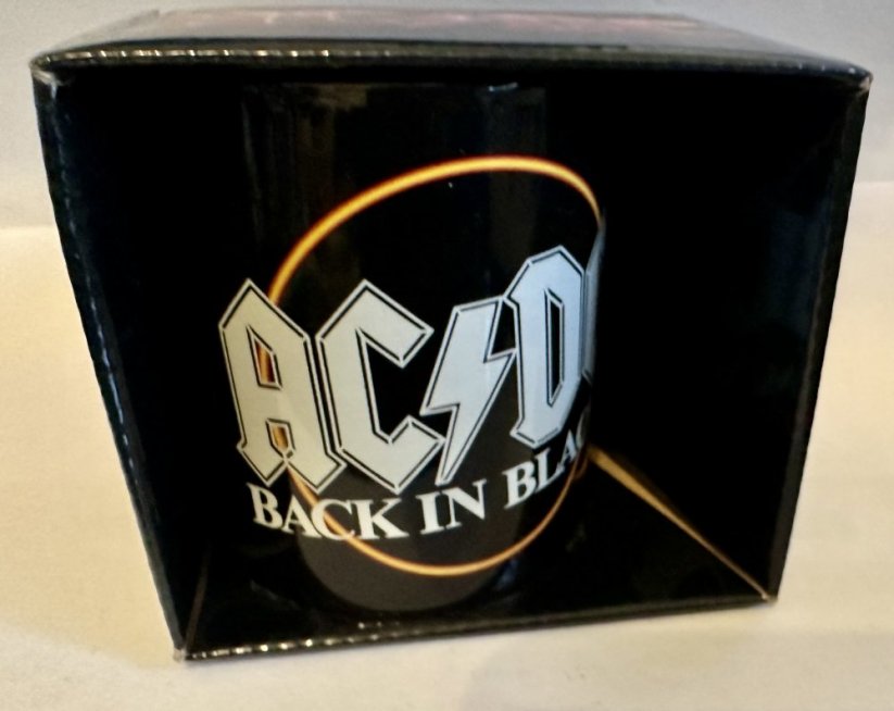 Keramický hrnek AC DC Back in Black