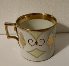 Starožitný porcelánový šálek Empír - Vídeň