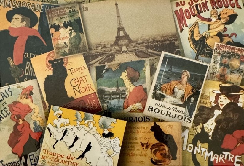 Magnet na ledničku Paris bild