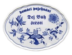 Porcelánové Boží požehnání Cibulák