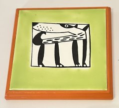 Porcelánová podložka Pejsek