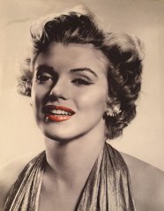 Obraz na zeď Marilyn Monroe rudé rty poškozeno