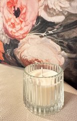 Sójová svíčka přírodní Meditace - vše zlé odejde 130g vosku