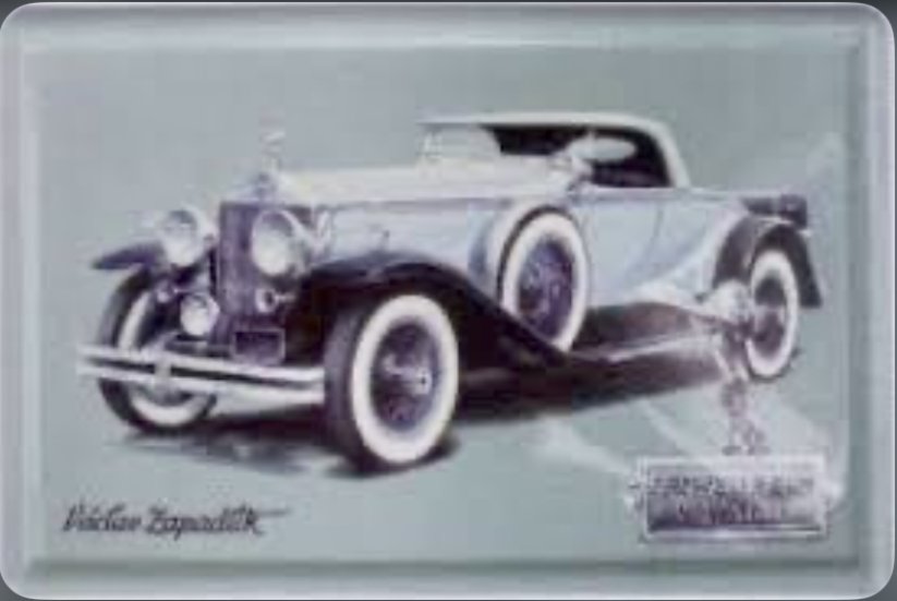 Plechová cedulka Rolls royce