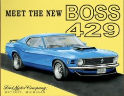 Plechová cedule Ford Mustang Boss 429