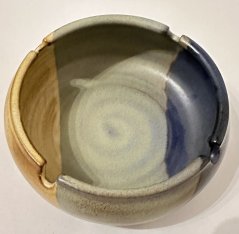 Keramický popelník Round Pláž