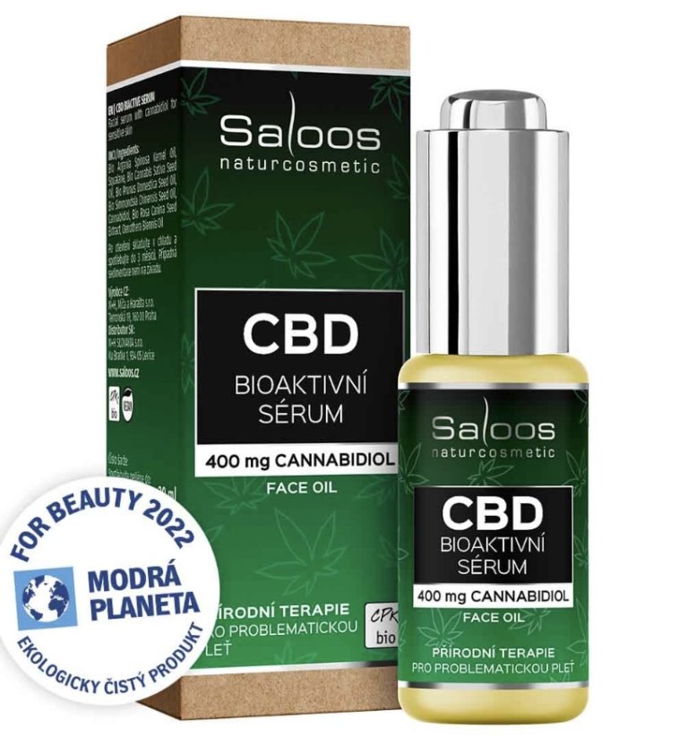 Saloos CBD bioaktivní sérum 20ml