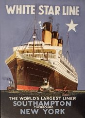 Magnet na ledničku Loď White Star Line