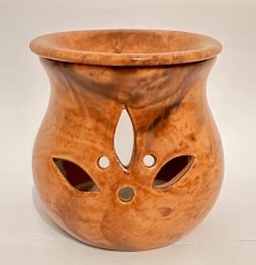 Keramická  luxusní aromalampa Dřevo plus olej